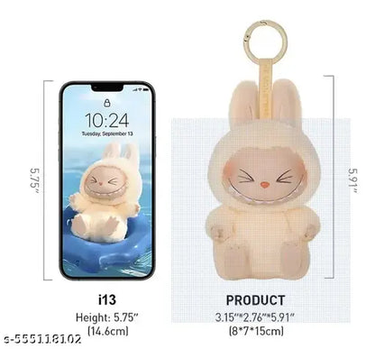 Kidoyz Labubu The Monsters Keychain Big into Energy Series, Vinyl Plush Pendant, Random Design Blind Box ] - skiploss