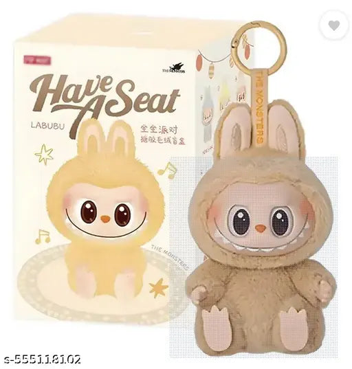 Kidoyz Labubu The Monsters Keychain Big into Energy Series, Vinyl Plush Pendant, Random Design Blind Box ] - skiploss